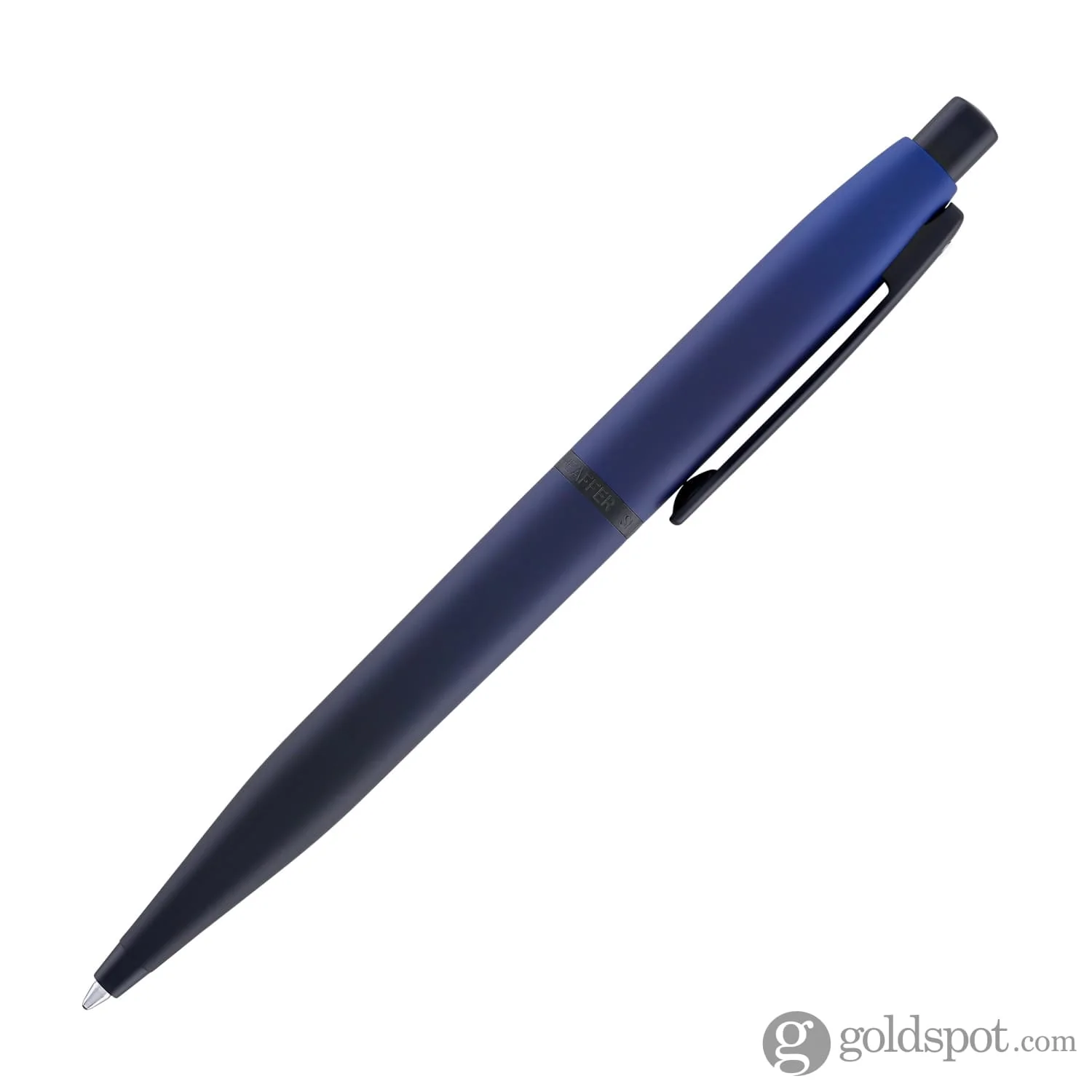 Sheaffer VFM Ballpoint Pen in Matte Blue with PVD Trim - Image 4