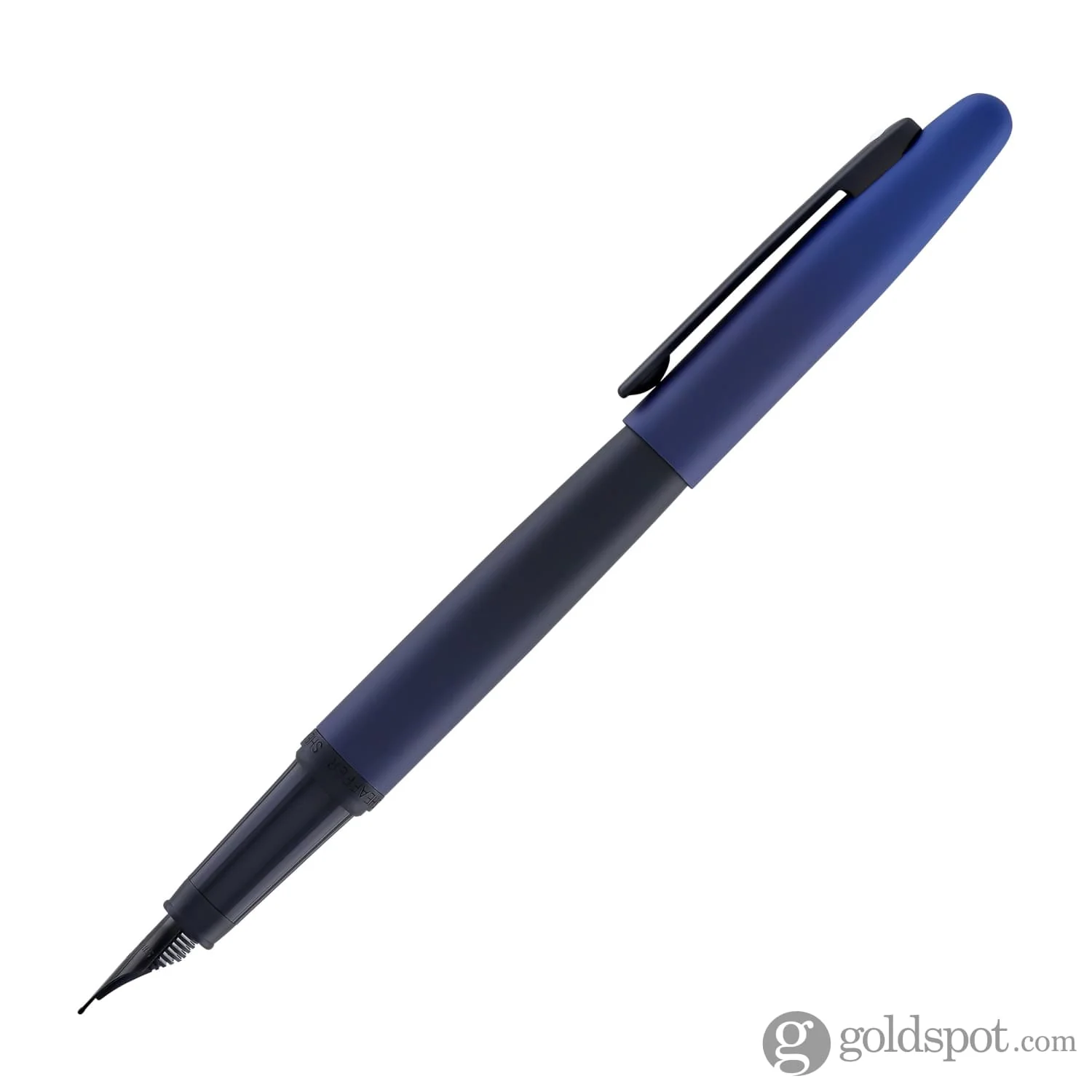Sheaffer VFM Fountain Pen in Matte Blue with PVD Trim - Image 4