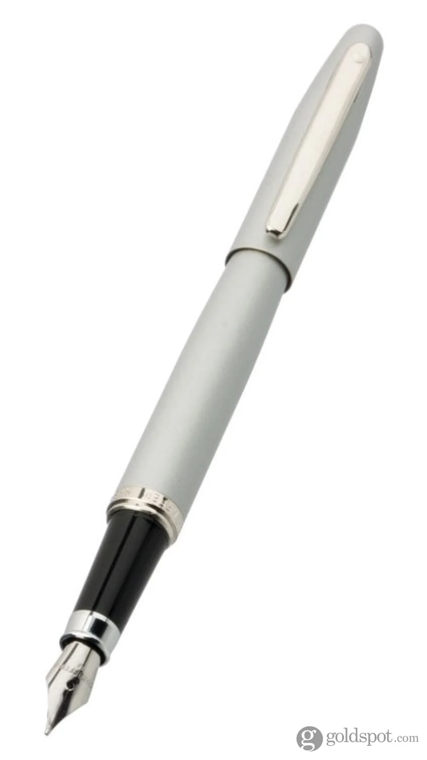Sheaffer VFM Fountain Pen in Strobe Silver - Image 2