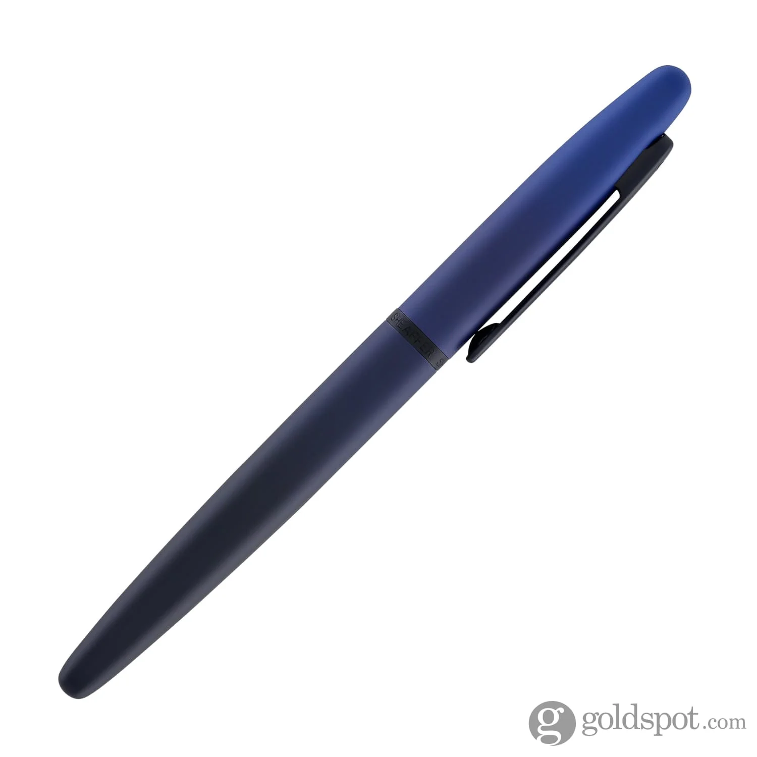 Sheaffer VFM Rollerball Pen in Matte Blue with PVD Trim - Image 6