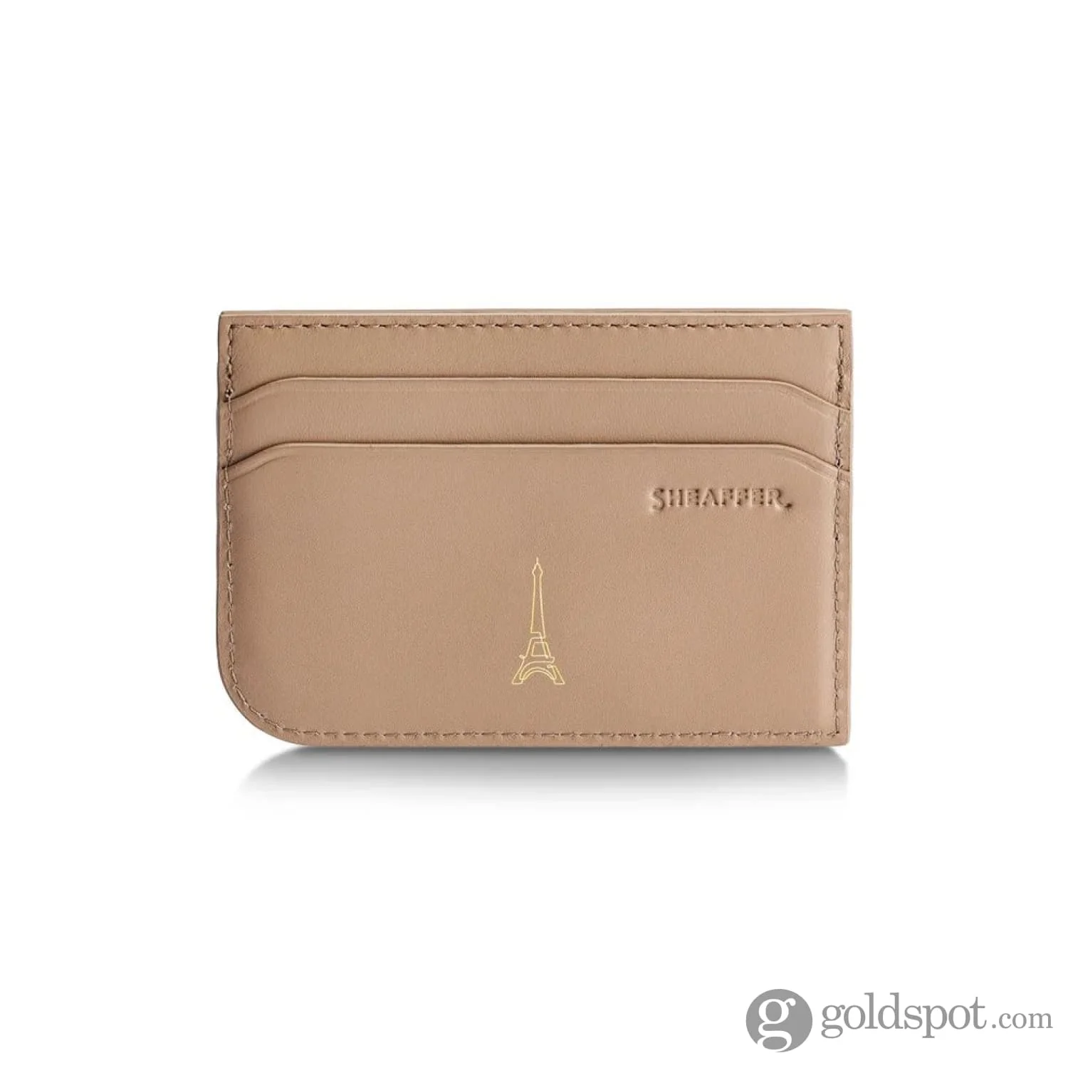 Sheaffer x Emily in Paris 100 Ballpoint Pen in Champagne Gold and Genuine Credit Card Holder Set - Image 8