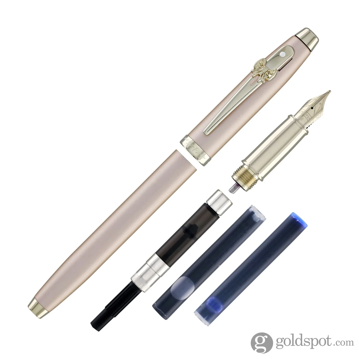 Sheaffer x Emily in Paris 100 Fountain Pen in Champagne Gold with PVD Champagne Gold Trim - Image 8