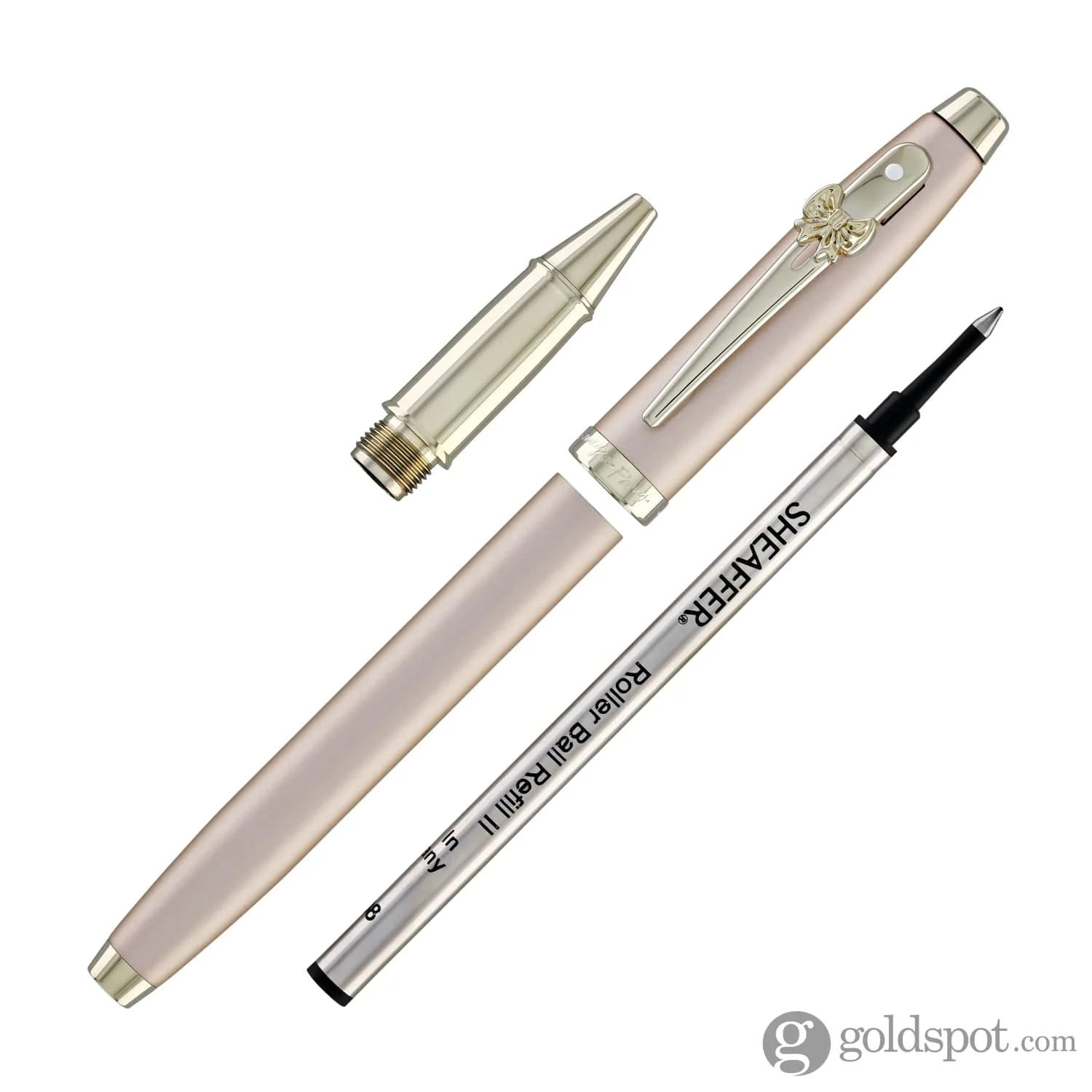 Sheaffer x Emily in Paris 100 Rollerball Pen in Champagne Gold with Champagne Gold Trim - Image 8