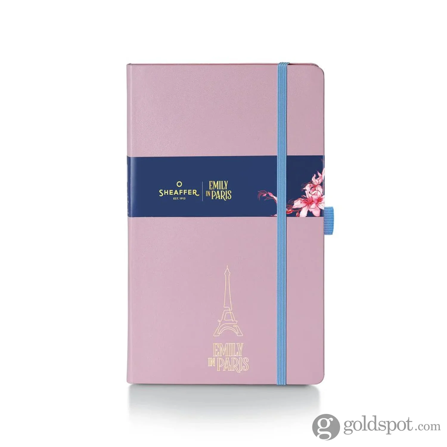 Sheaffer x Emily in Paris A5 Hardbound Notebook with Embossed Eiffel Tower in Pink - 5.0 x 8.0 - Image 5