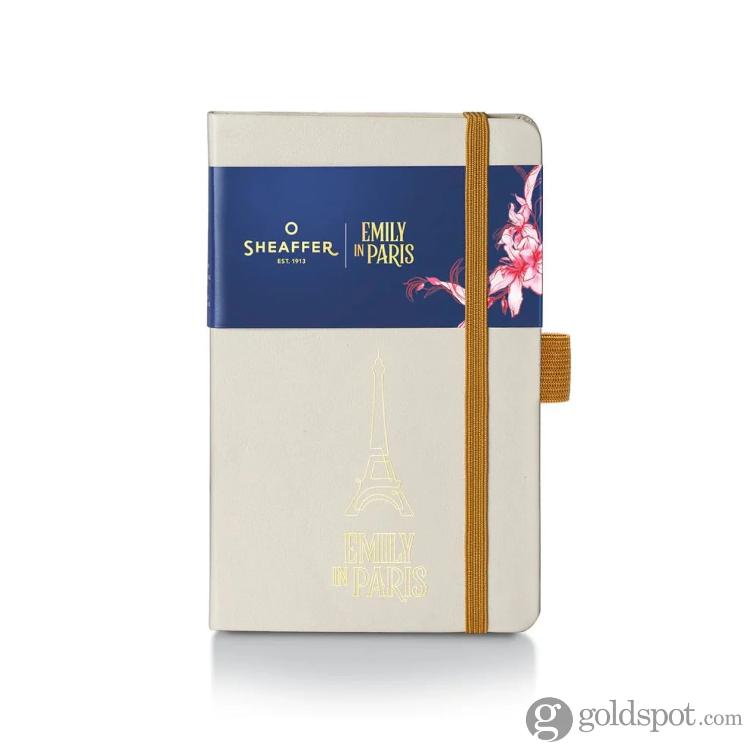 Sheaffer x Emily in Paris A6 Hardbound Notebook with Embossed Eiffel Tower in Beige - 3.7 x 5.7 - Image 6