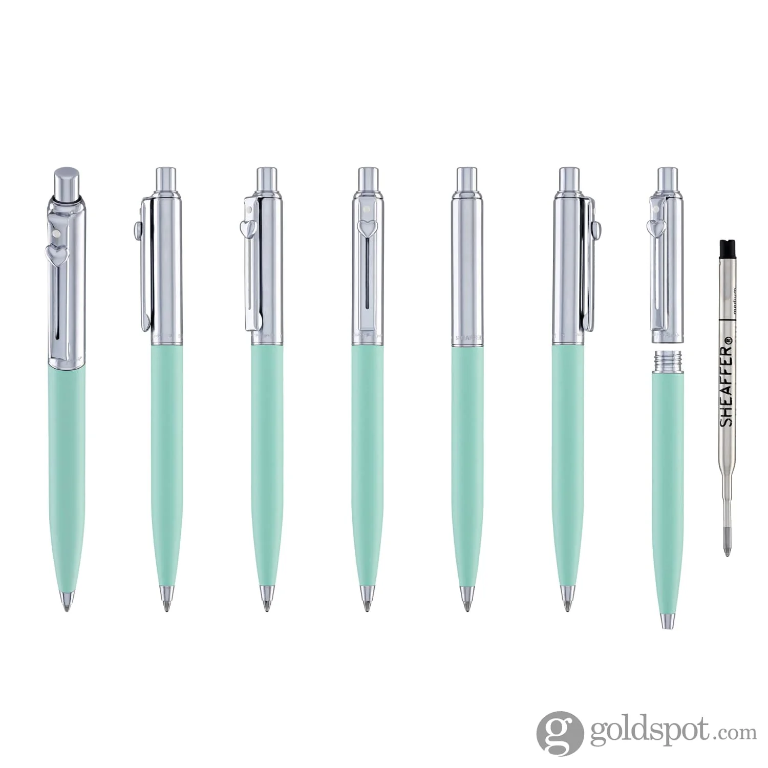 Sheaffer x Emily in Paris Sentinel Ballpoint Pen in Green - Image 7