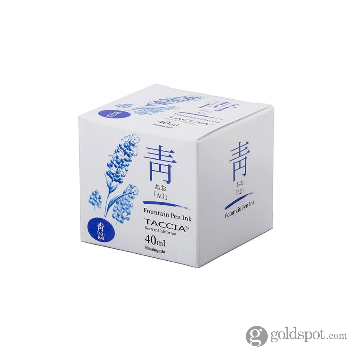 Taccia Bottled Ink in Ao Blue - 40 mL - Image 2