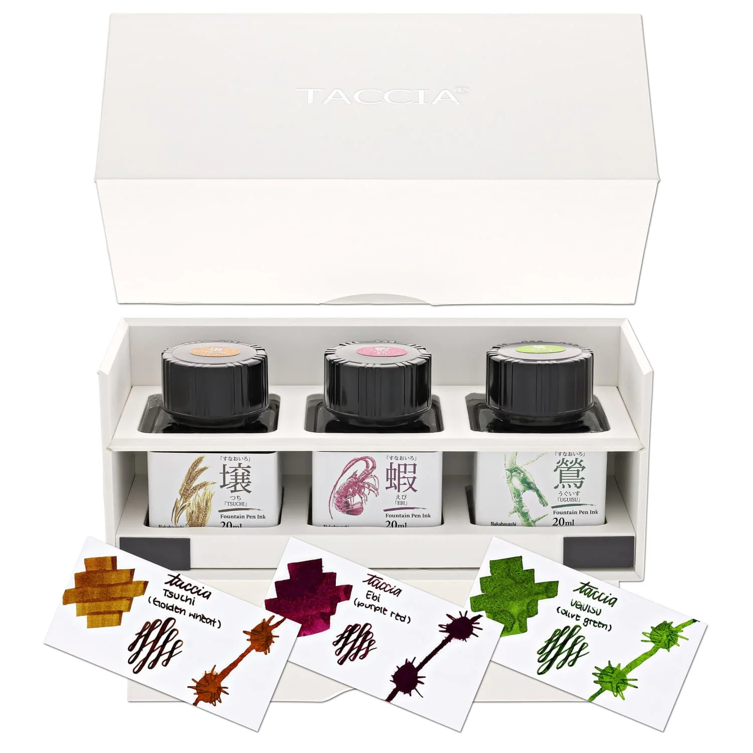 Taccia Mini Bottled Ink Set in Atmospheric Austerely Elegant - 20mL