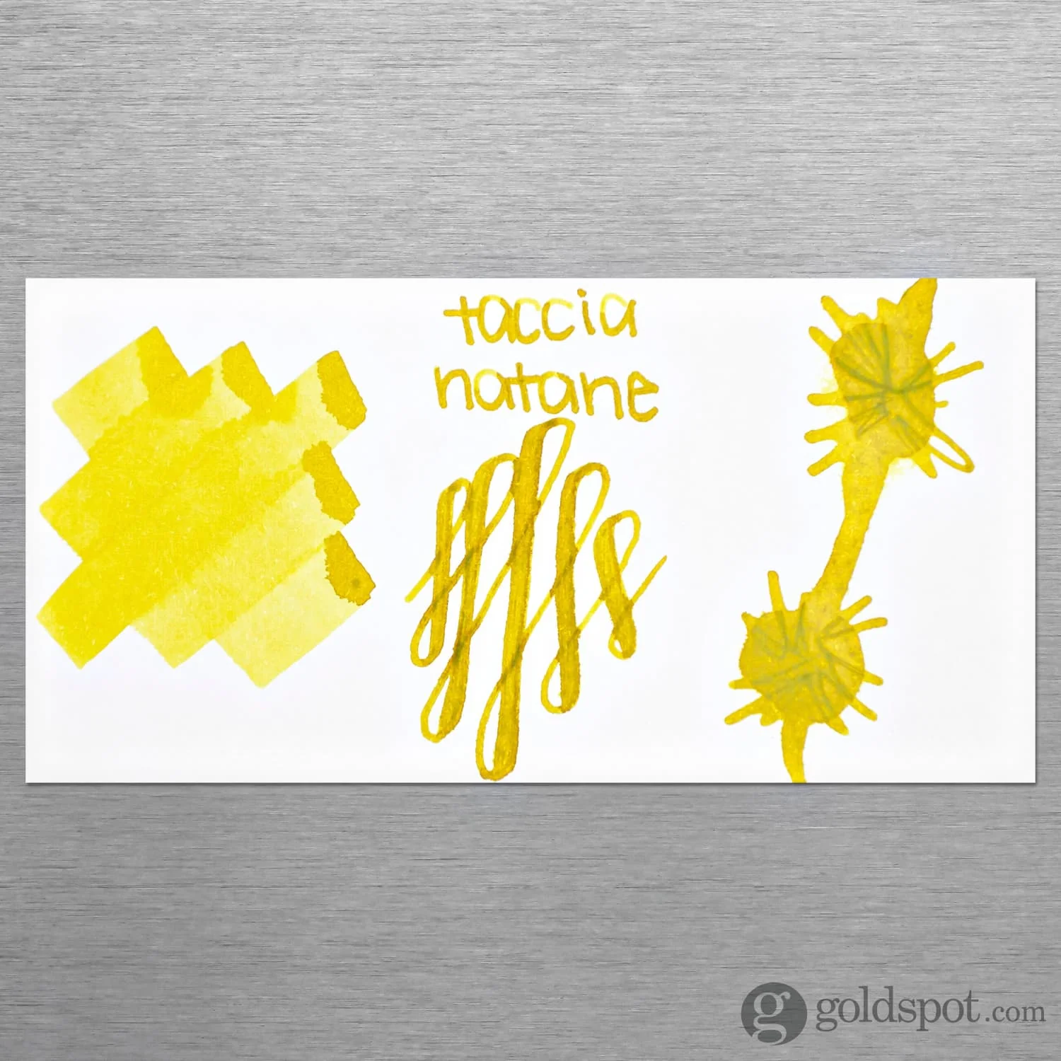 Taccia Sharaku-Natane (Rapeseed Yellow) Bottled Ink - 40 mL - Image 2