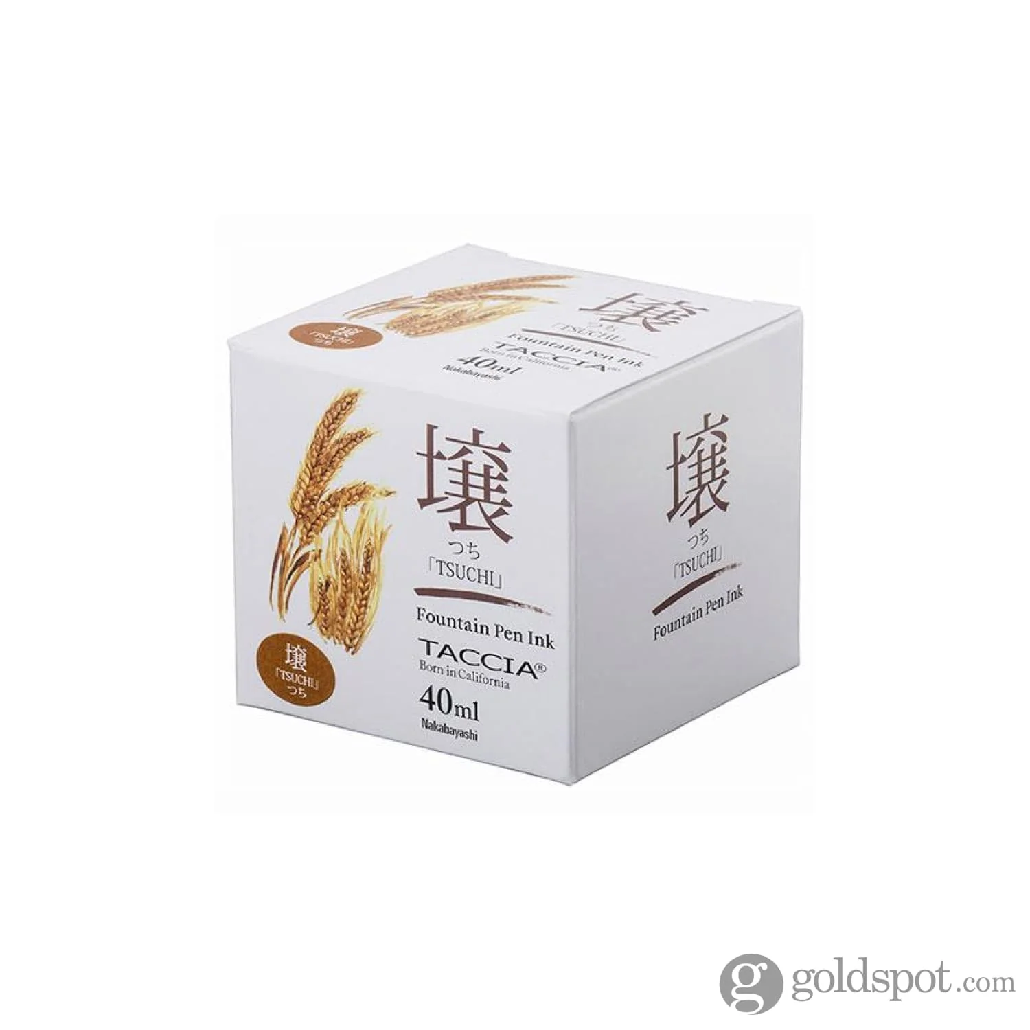 Taccia Bottled Ink in Tsuchi Golden Wheat - 40 mL - Image 2