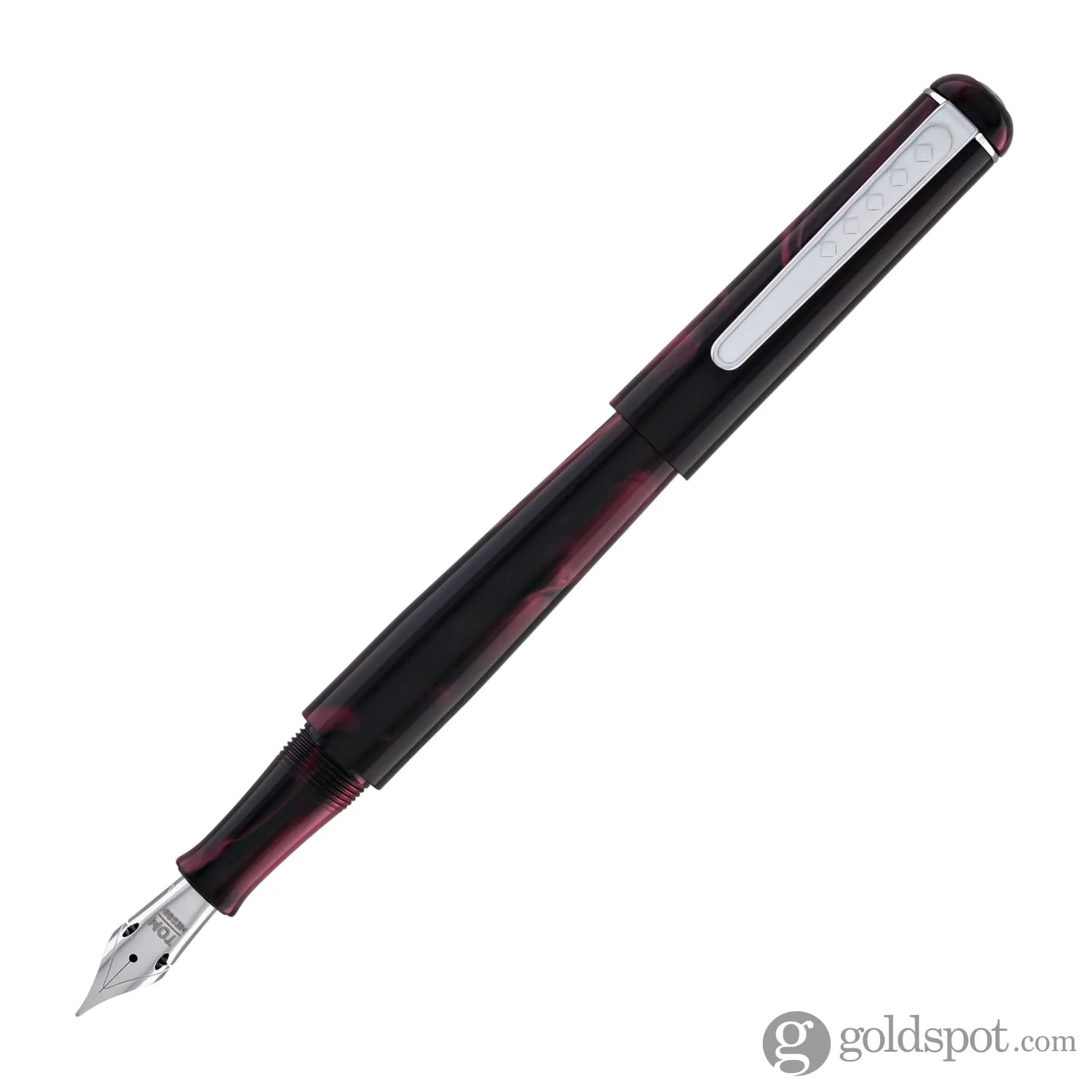 Tom Hessin Charles Fountain Pen in Castle Claret - Image 3