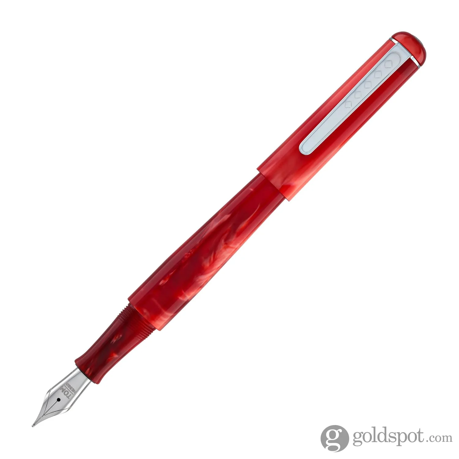 Tom Hessin Charles Fountain Pen in Exhibition Red - Image 3