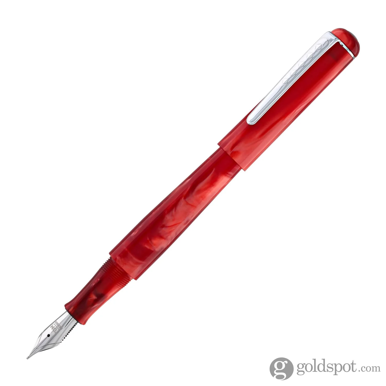 Tom Hessin Charles Fountain Pen in Exhibition Red - Image 4