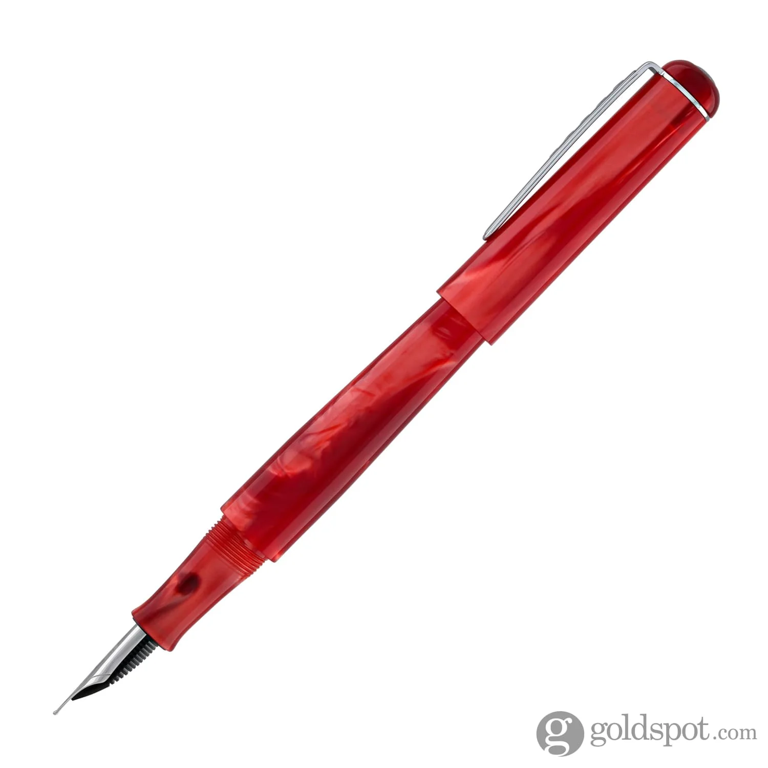 Tom Hessin Charles Fountain Pen in Exhibition Red - Image 5