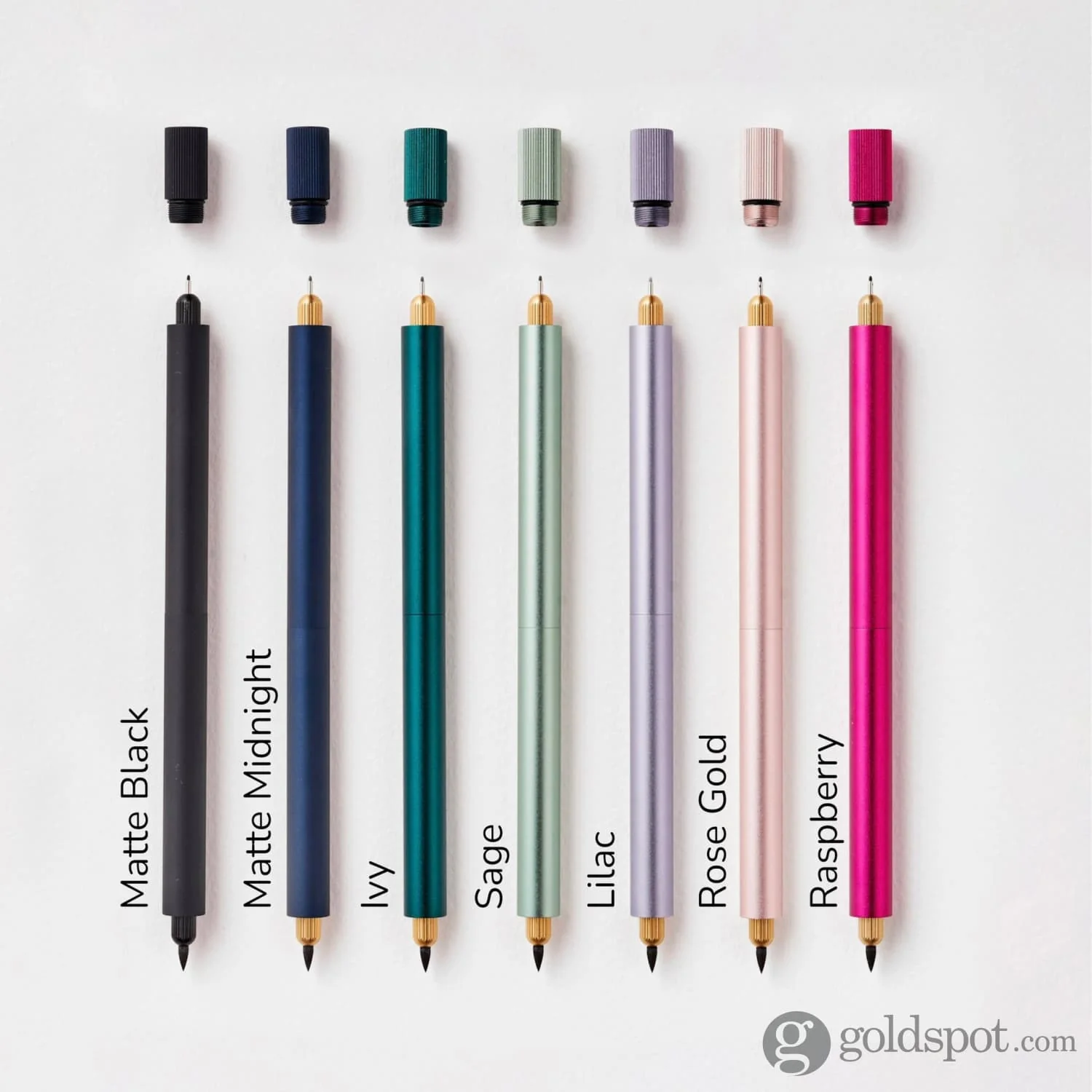 Tom's Studio Lumos Pro Refillable Duo Tip Pen in Ivy - Image 4