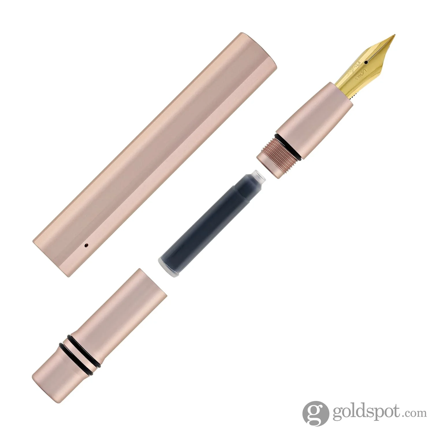 Tom's Studio Pocket Fountain Pen V2 in Blush - Image 5