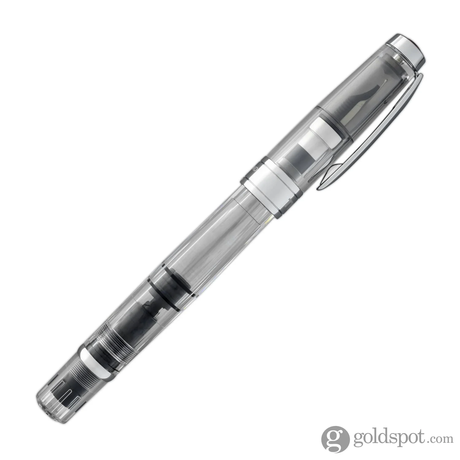 TWSBI Diamond 580 Fountain Pen in Clear Demonstrator - Image 6