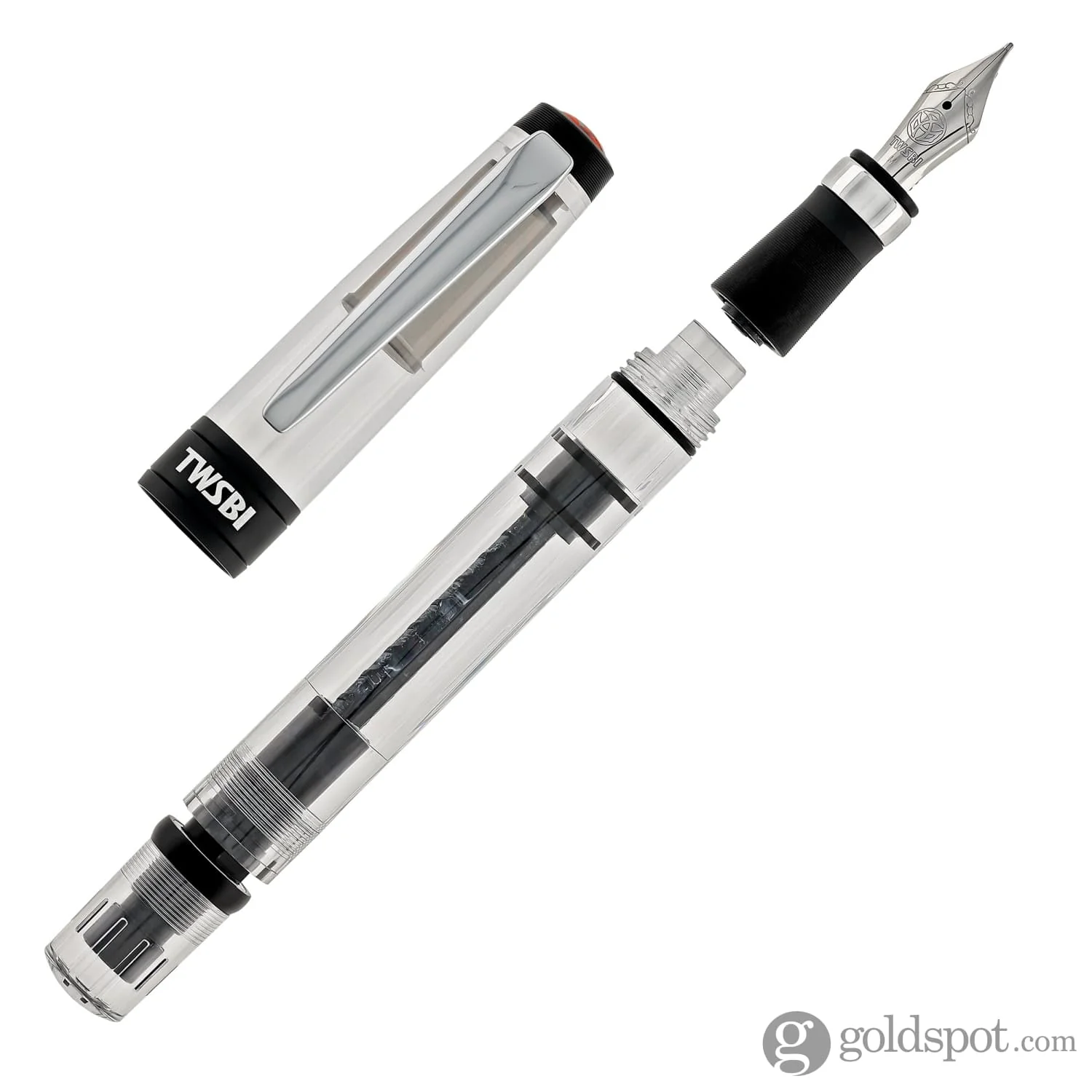 TWSBI Diamond 580ALR Fountain Pen in Black - Image 7