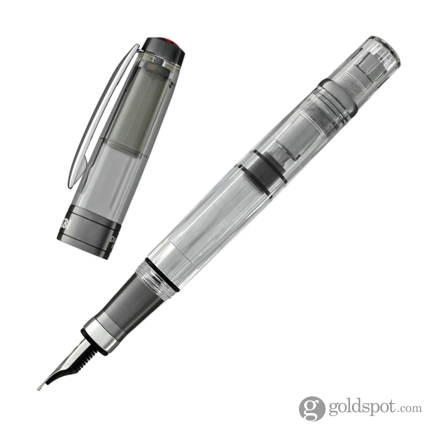 TWSBI Diamond 580ALR Fountain Pen in Nickel Gray - Image 3