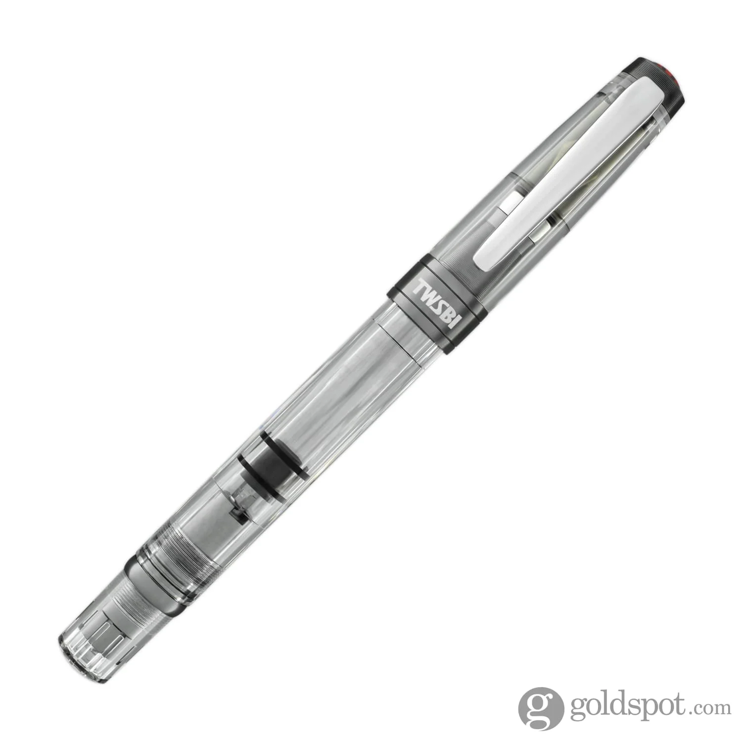 TWSBI Diamond 580ALR Fountain Pen in Nickel Gray - Image 4
