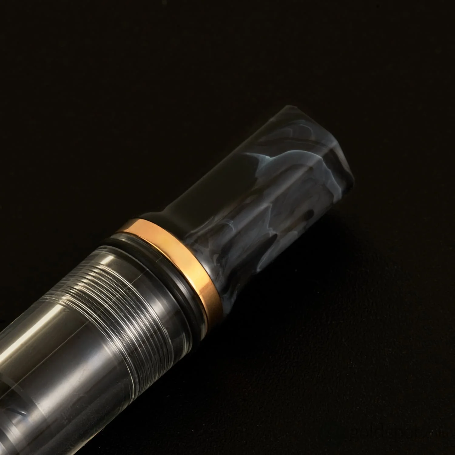 TWSBI Eco Fountain Pen in Black Marble with Bronze - Image 3