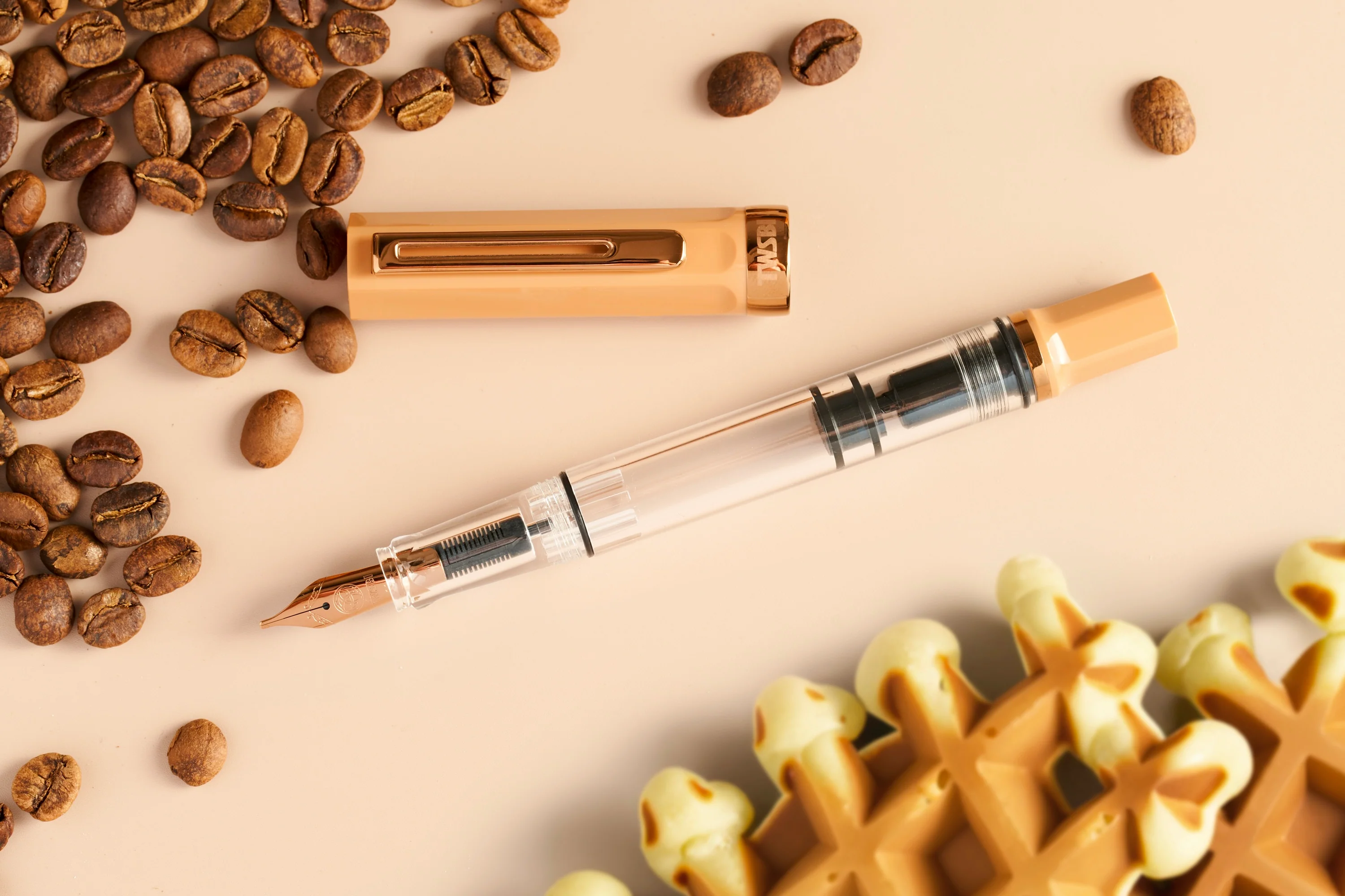 TWSBI Eco Fountain Pen in Caffè with Bronze Trim - Image 12