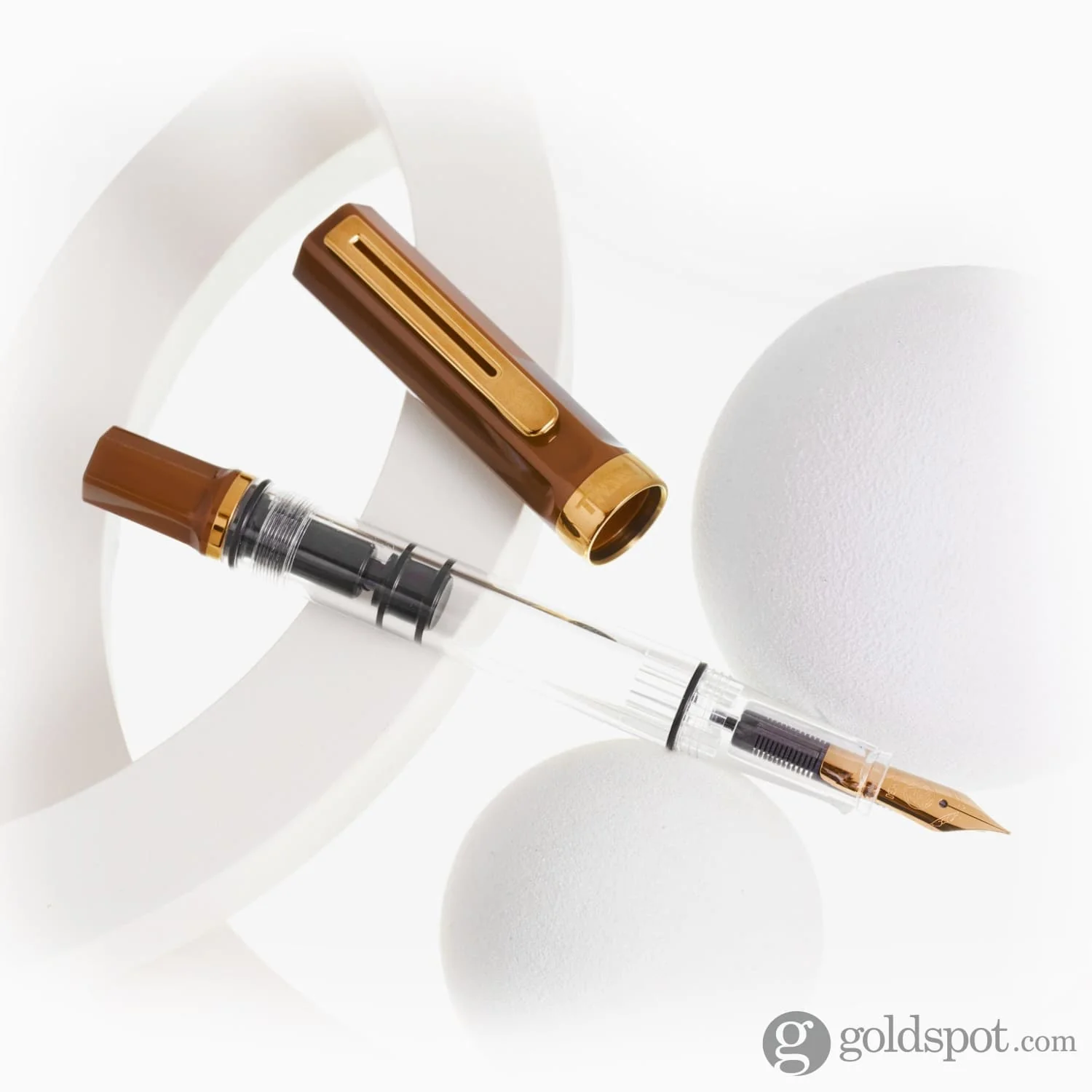 TWSBI Eco Fountain Pen in Espresso with Bronze - Image 10