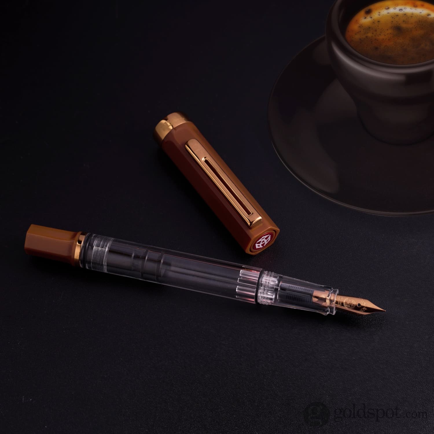TWSBI Eco Fountain Pen in Espresso with Bronze - Image 11