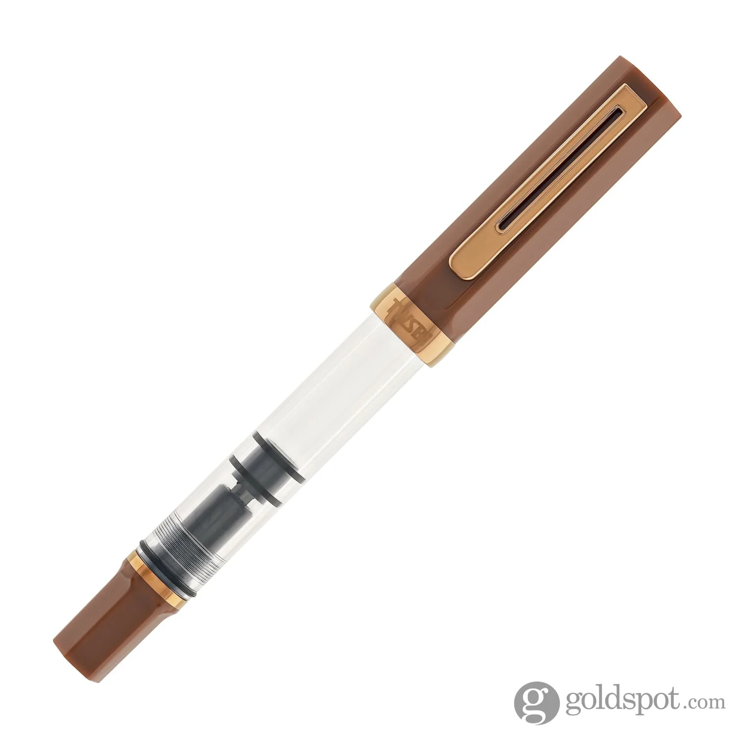 TWSBI Eco Fountain Pen in Espresso with Bronze - Image 2