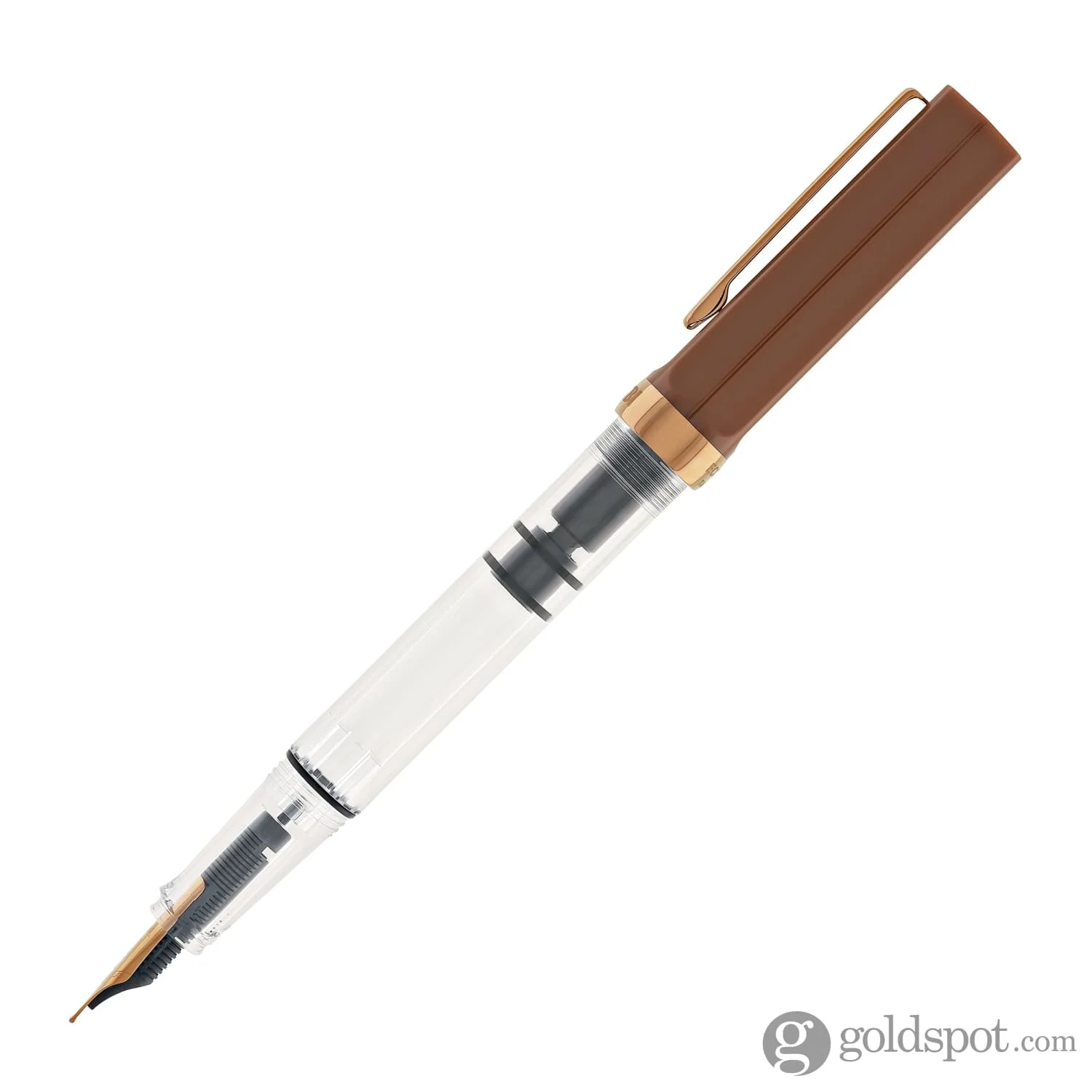 TWSBI Eco Fountain Pen in Espresso with Bronze - Image 4