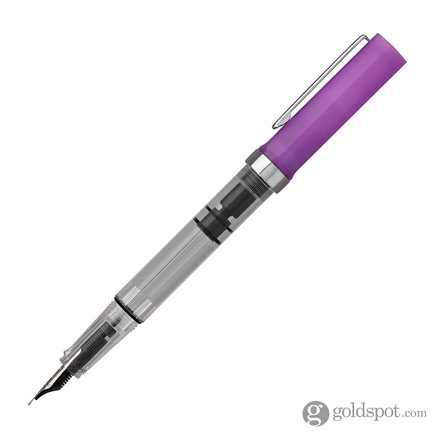 TWSBI Eco Fountain Pen in Glow Purple - Image 3