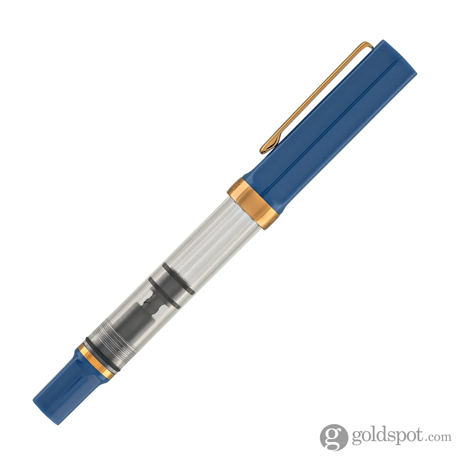 TWSBI Eco Fountain Pen in Indigo Blue with Bronze Trim - Image 5