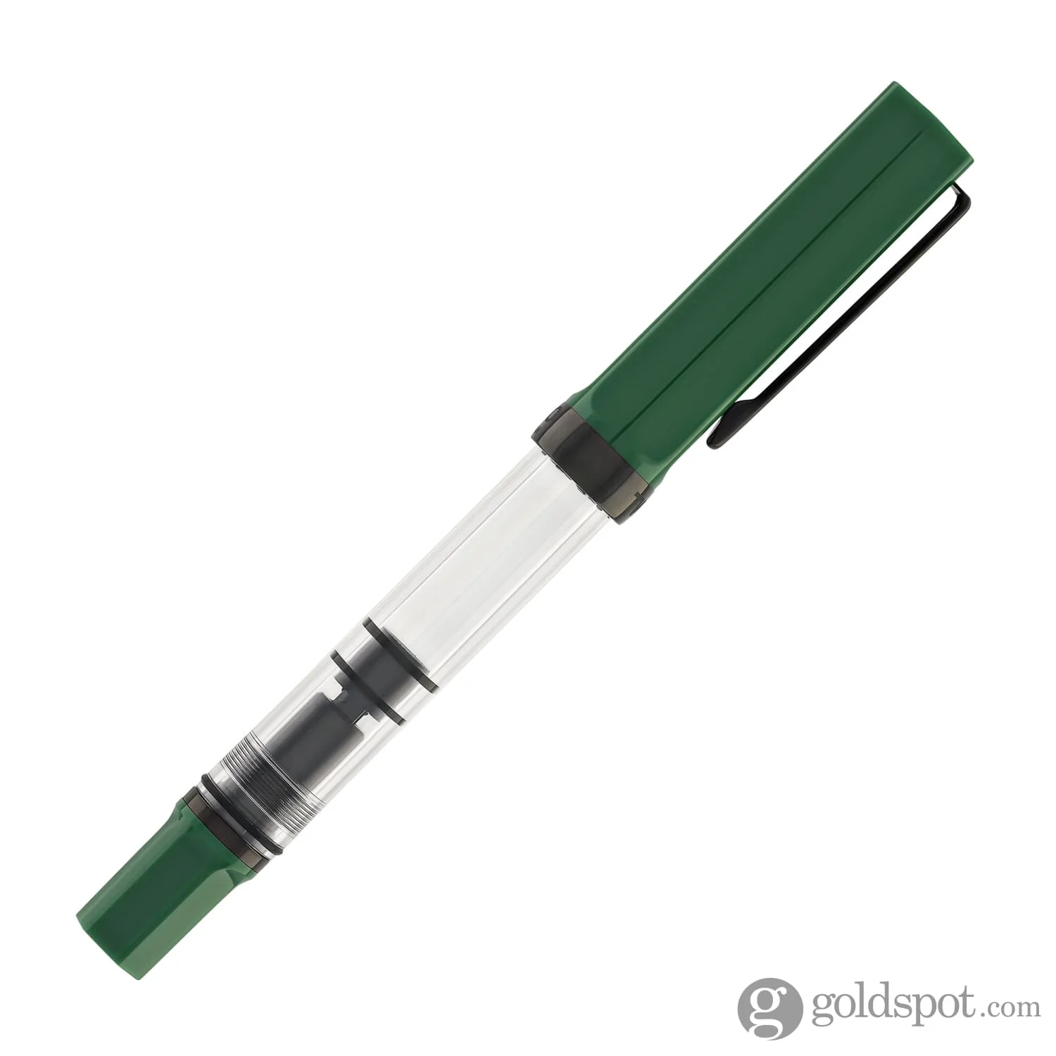 TWSBI Eco Fountain Pen in Irish Green with Onyx - Image 6