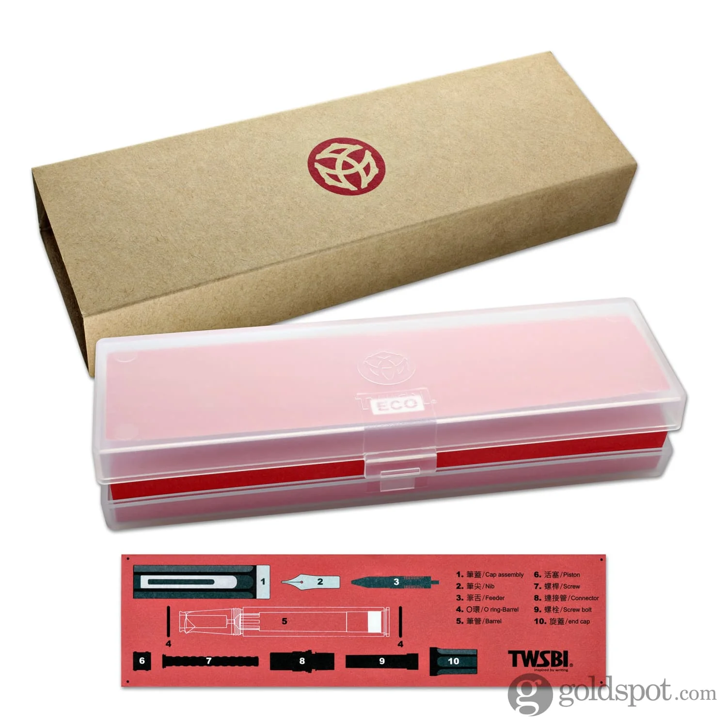 TWSBI Eco Fountain Pen in Persian Green - Image 9