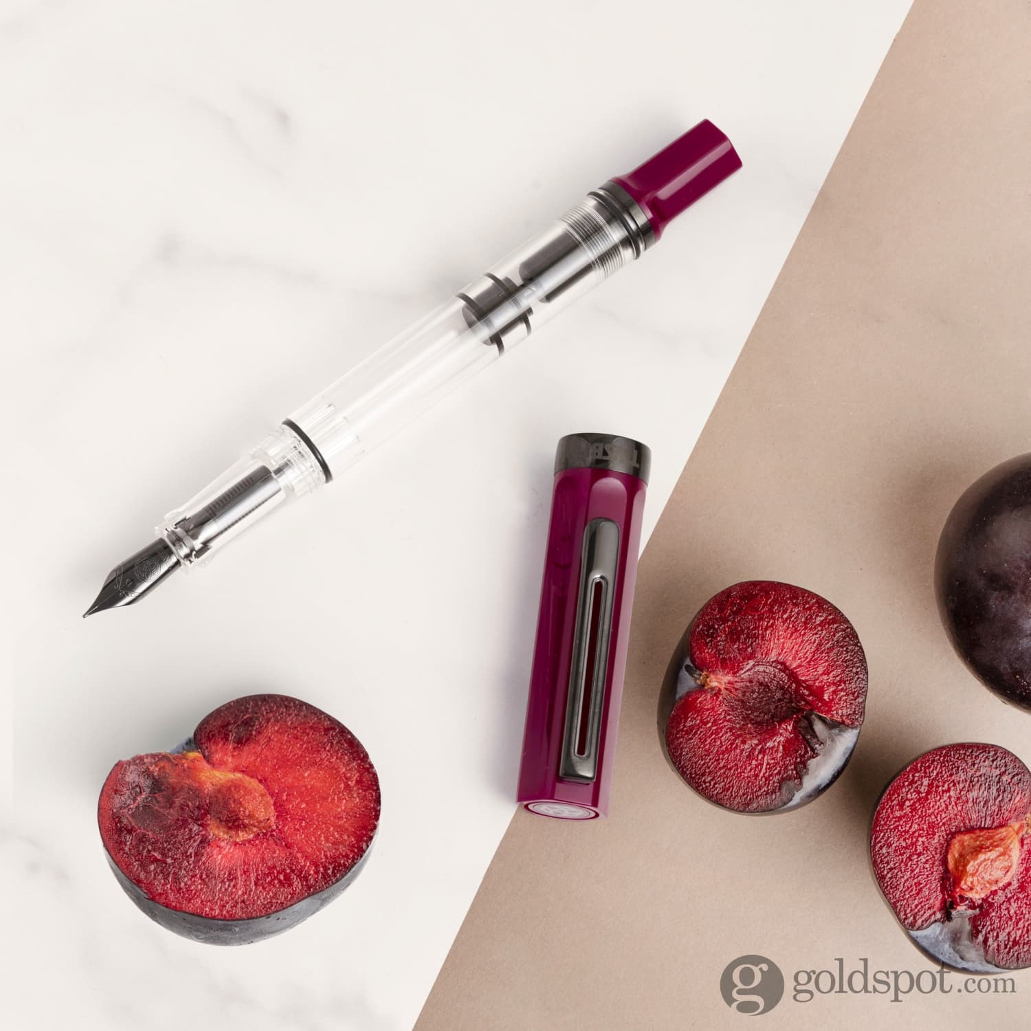 TWSBI Eco Fountain Pen in Plum with Onyx - Image 12