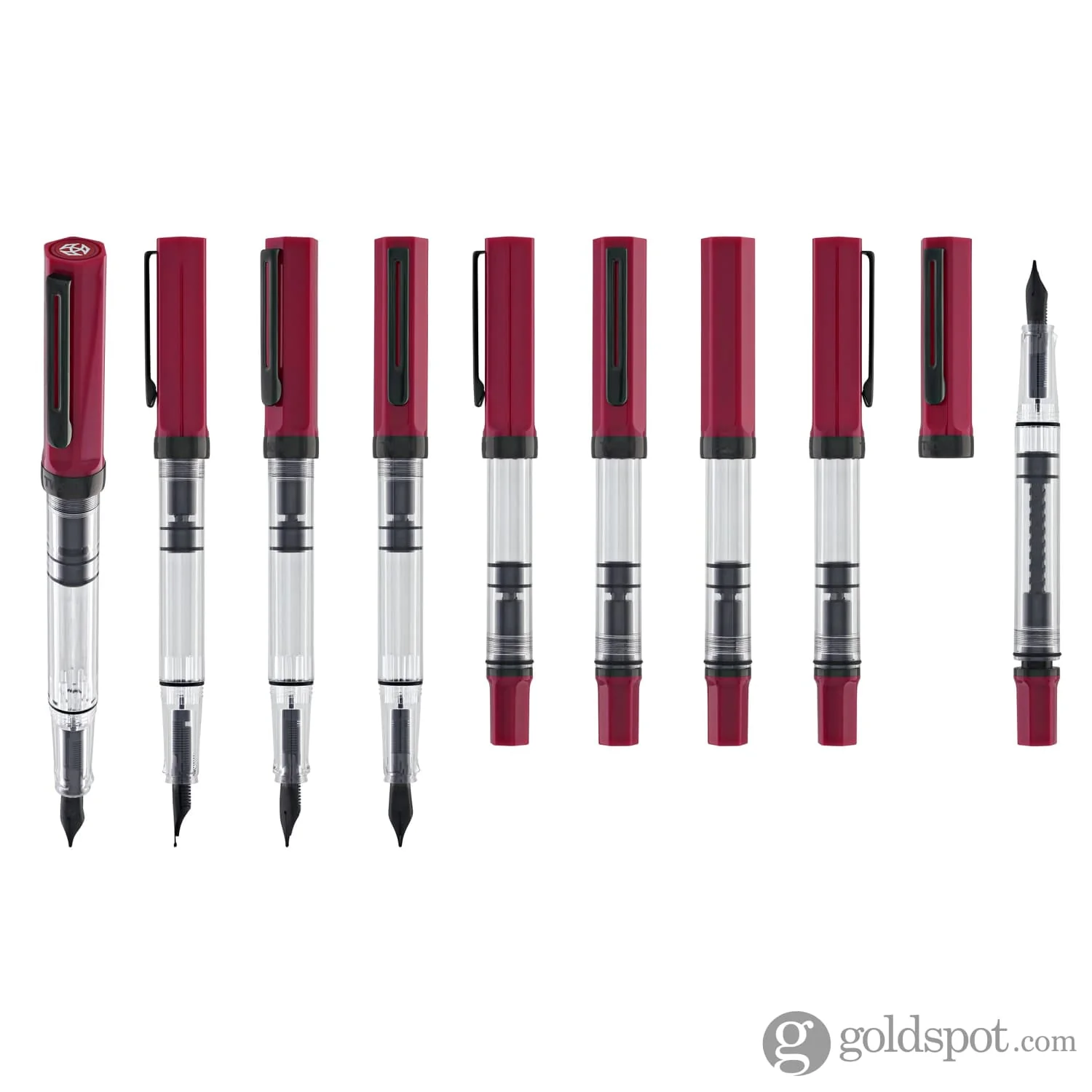 TWSBI Eco Fountain Pen in Plum with Onyx - Image 9