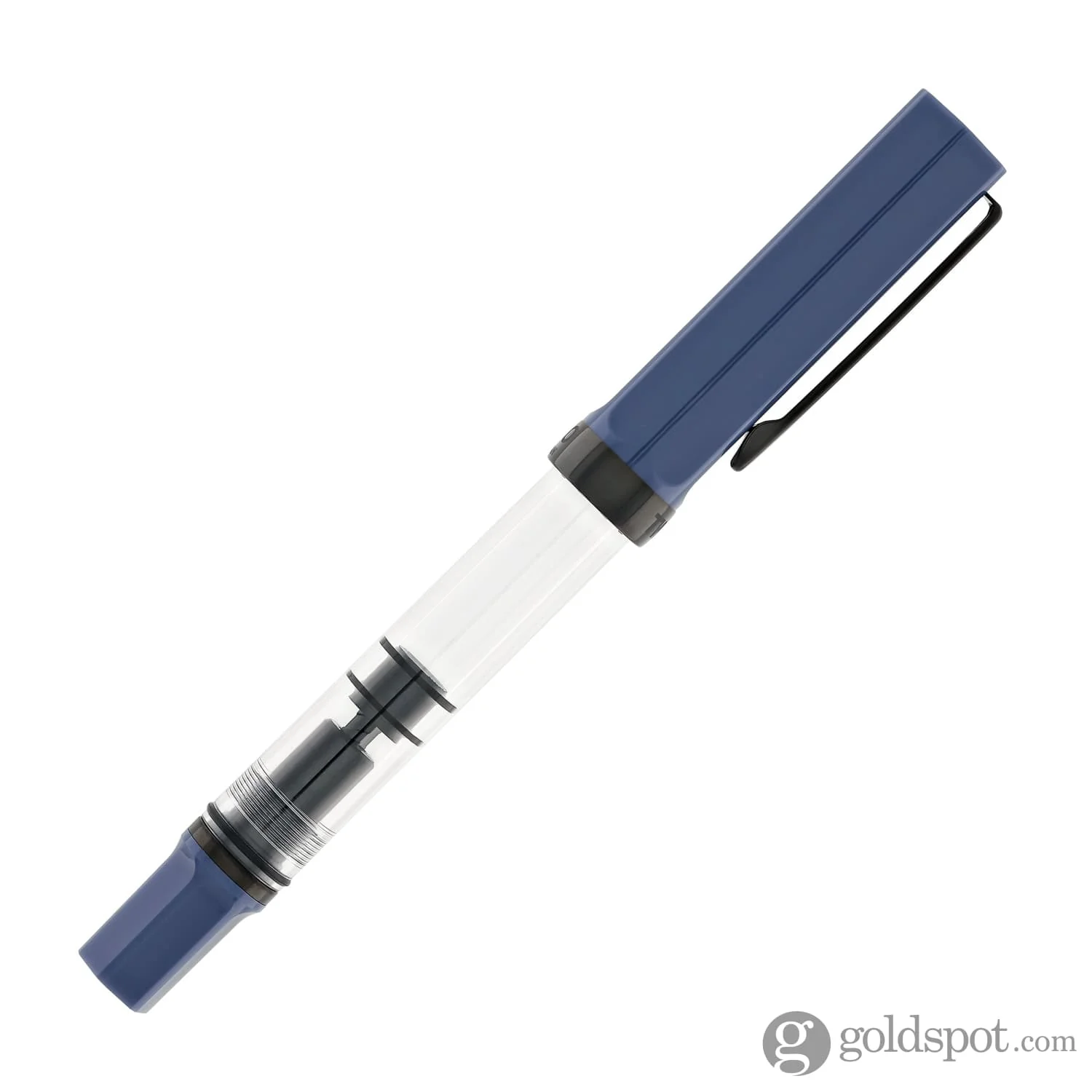 TWSBI Eco Fountain Pen in Slate Blue with Onyx Trim - Image 8