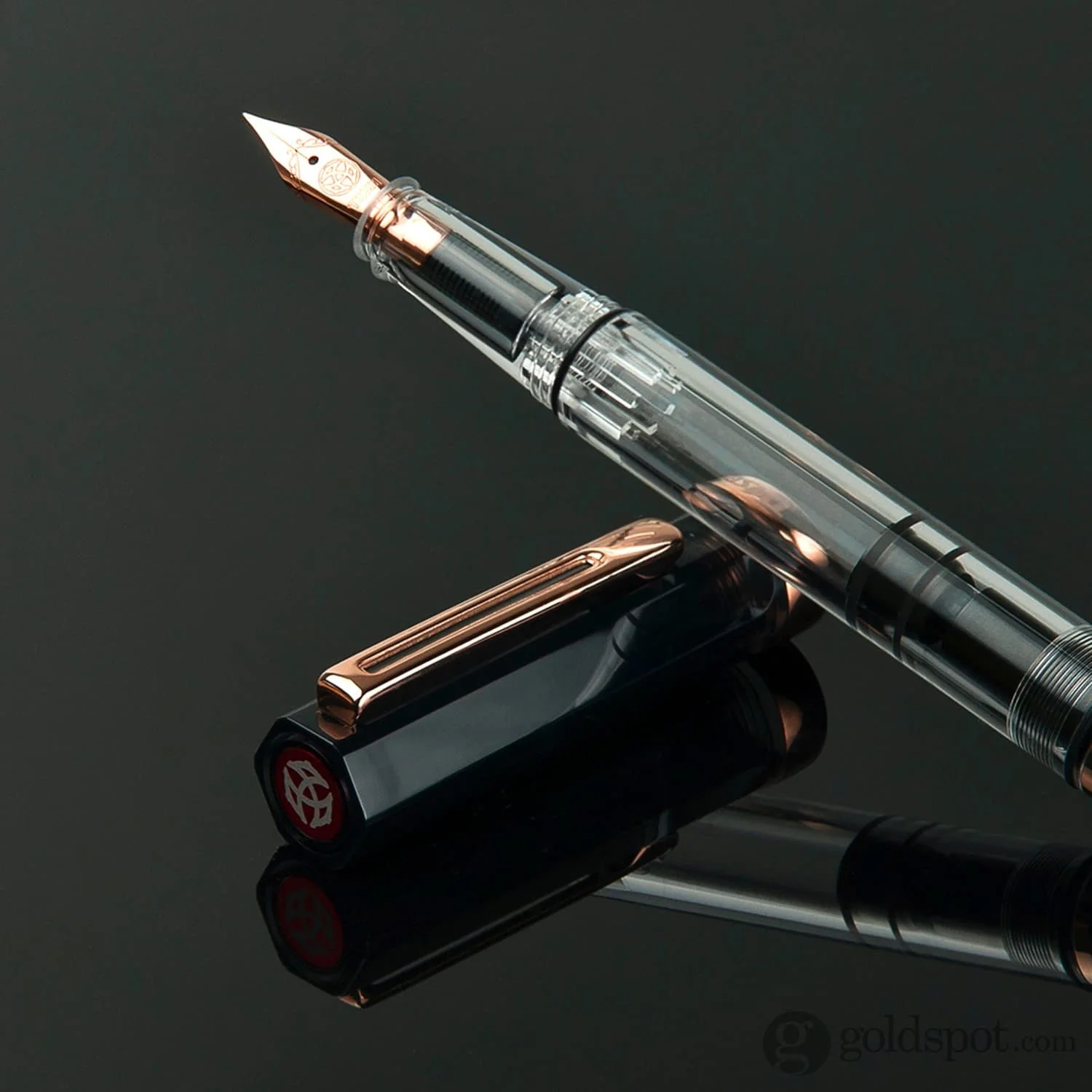 TWSBI Eco Fountain Pen in Smoke Rose Gold - Image 10