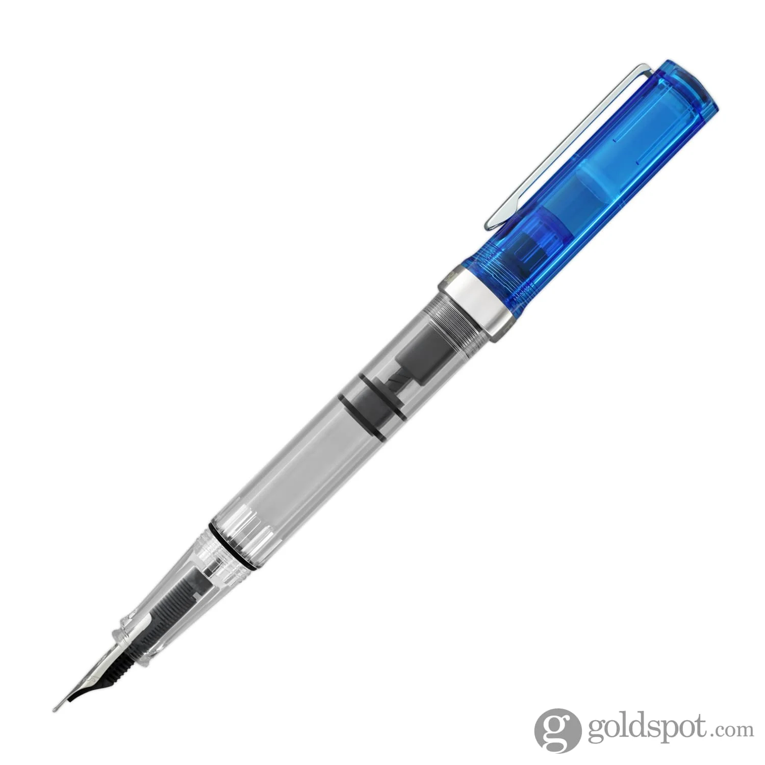 TWSBI Eco Fountain Pen in Transparent Blue - Image 3