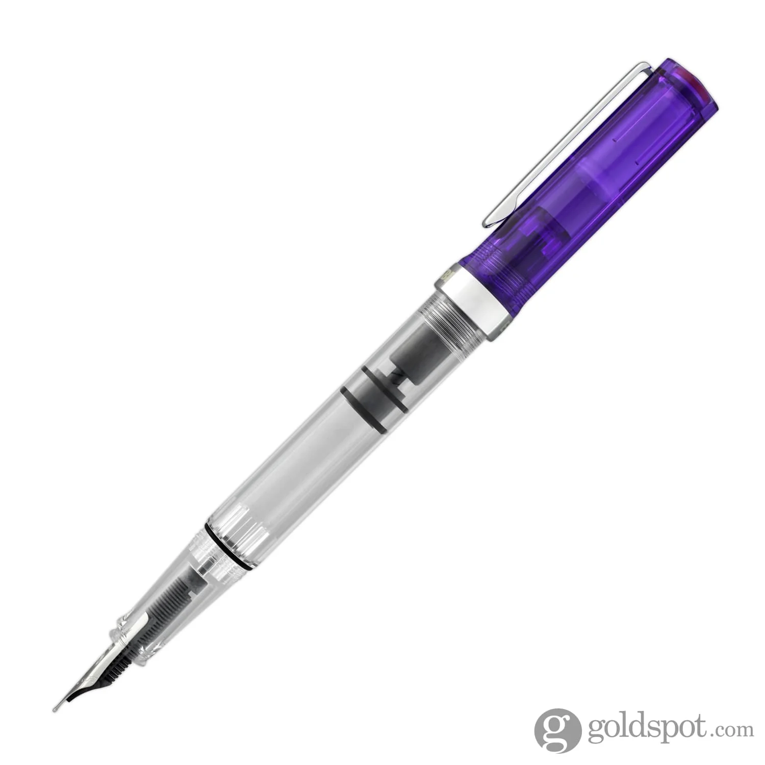 TWSBI Eco Fountain Pen in Transparent Purple Special Edition - Image 3