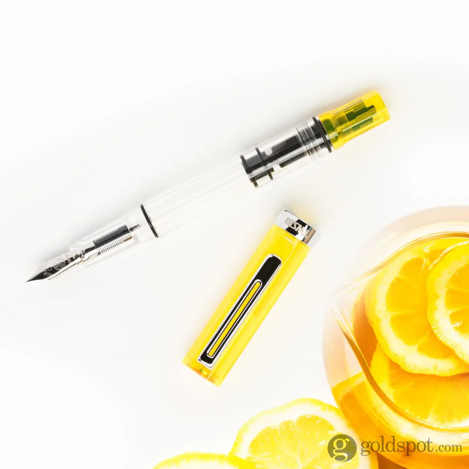 TWSBI Eco Fountain Pen in Transparent Yellow - Image 11