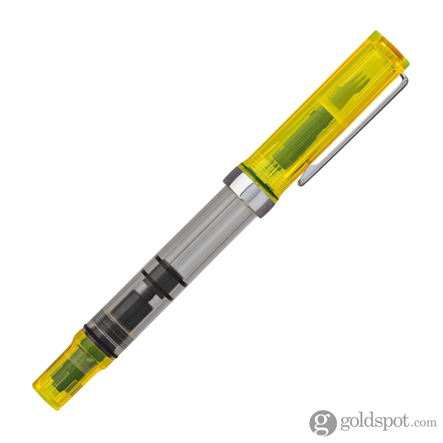 TWSBI Eco Fountain Pen in Transparent Yellow - Image 6