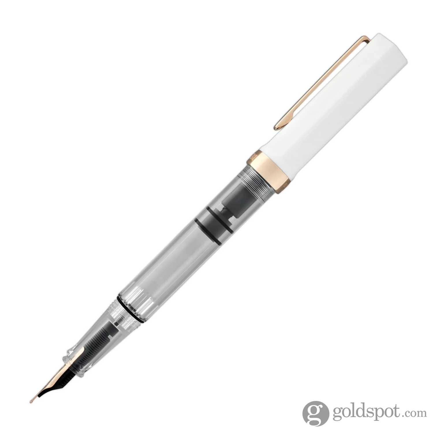 TWSBI Eco Fountain Pen in White Rose Gold - Image 3