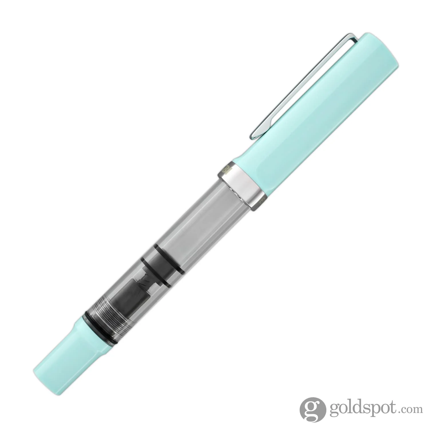 TWSBI Eco-T Fountain Pen in Mint Blue Special Edition - Image 5