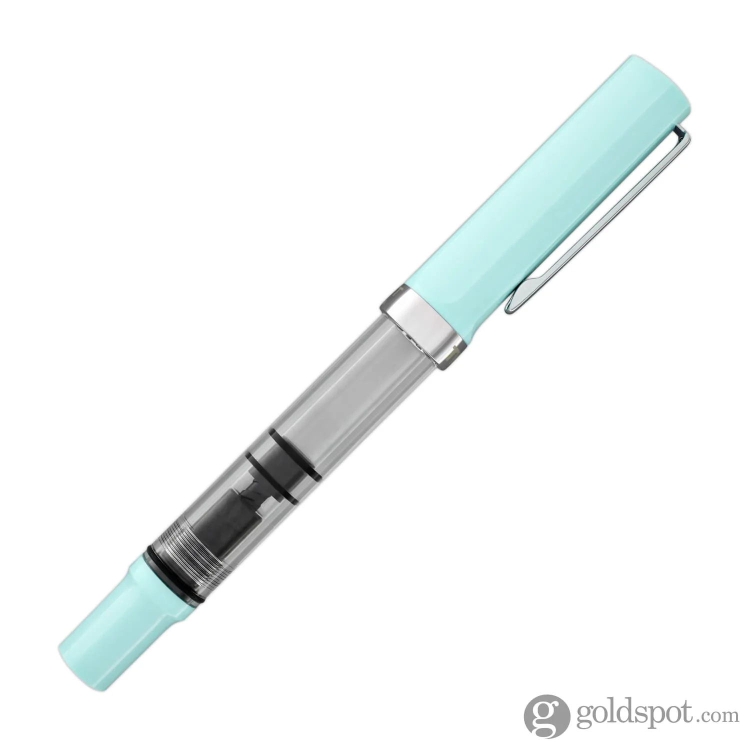 TWSBI Eco-T Fountain Pen in Mint Blue Special Edition - Image 6
