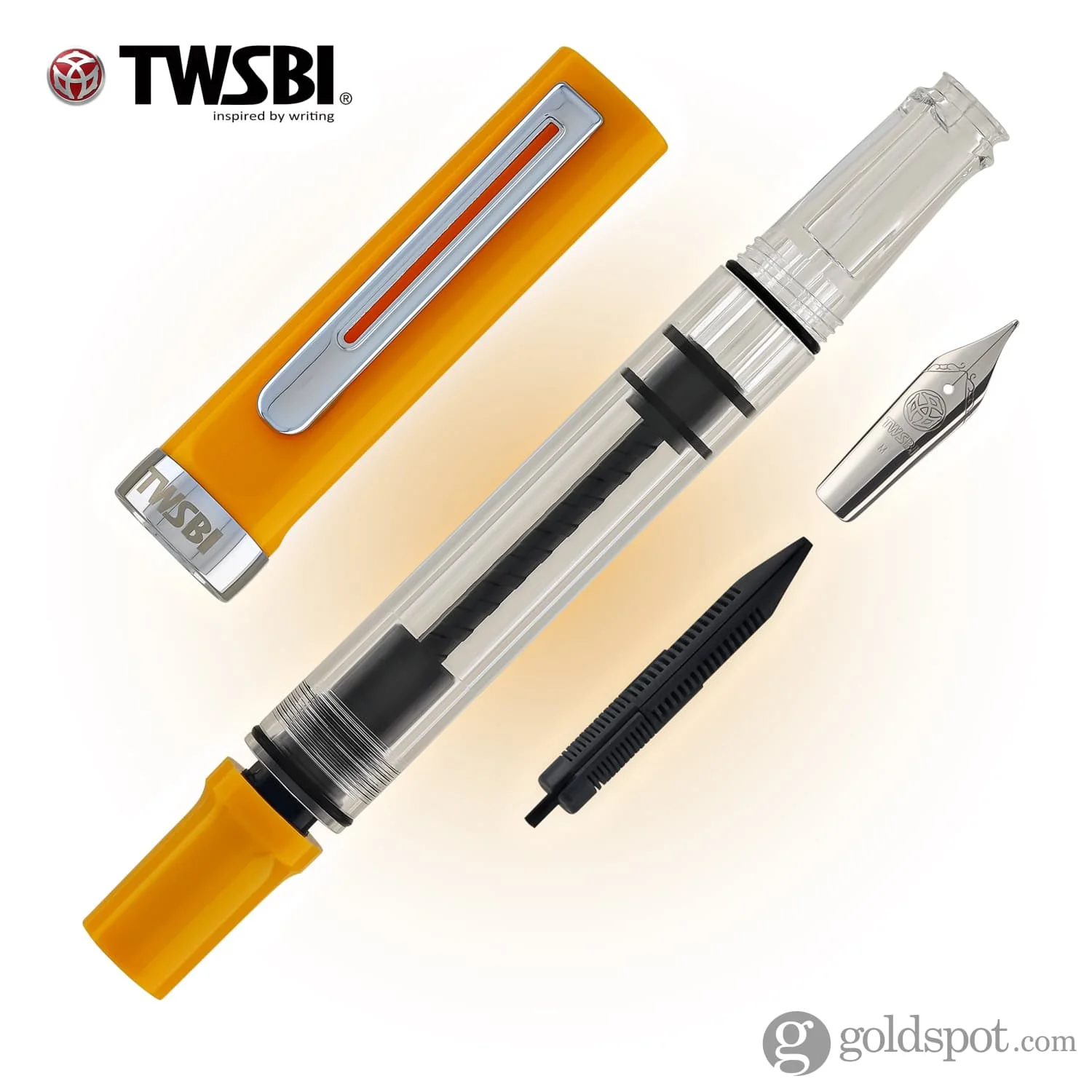 TWSBI Eco-T Fountain Pen in Saffron - Image 7