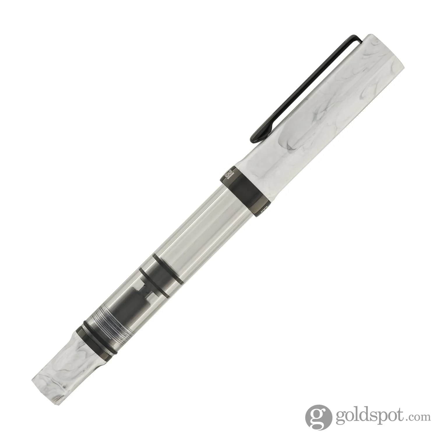 Twsbi ECO Fountain Pen in Carrara with Onyx - Image 7
