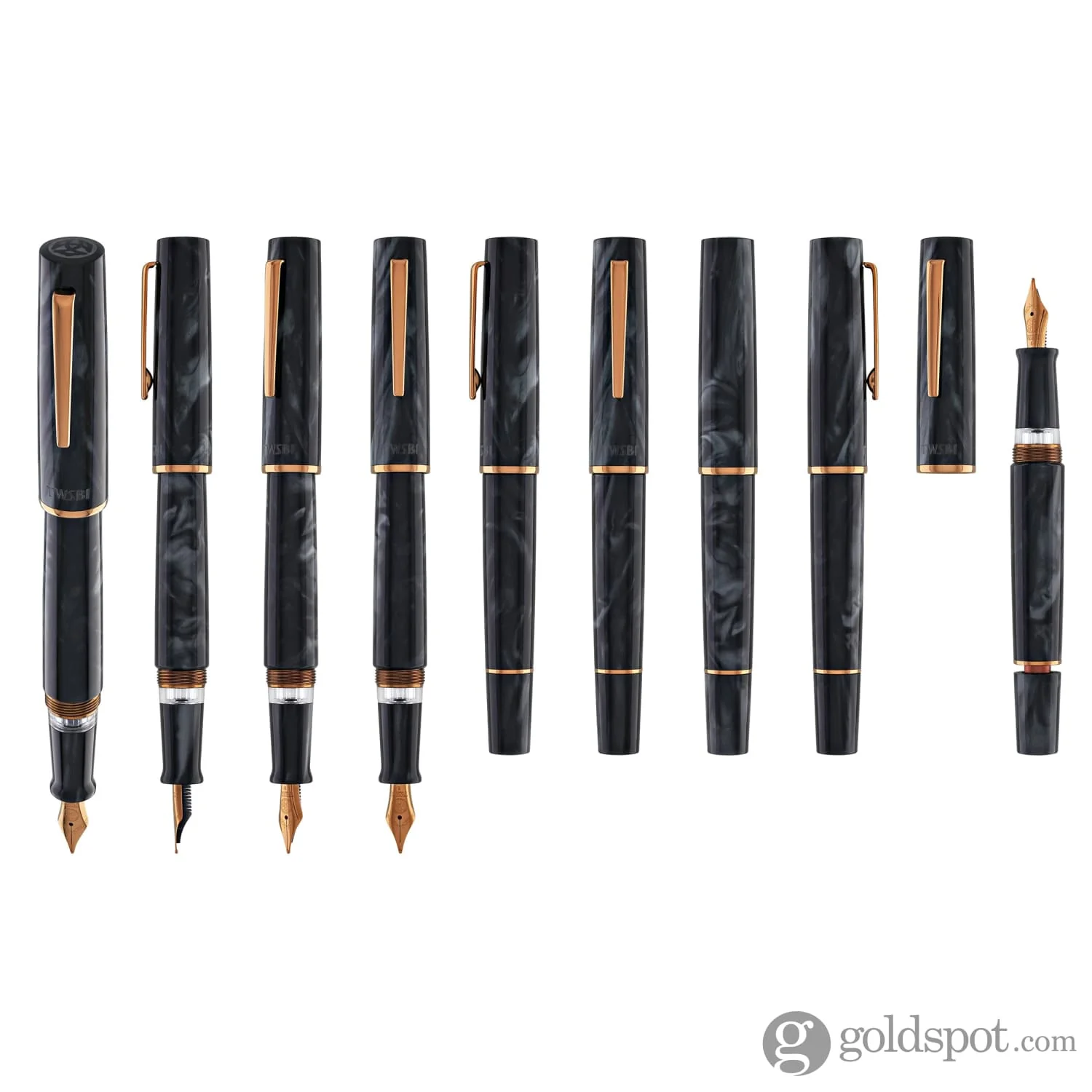 TWSBI Fountain Pen in Obsidian - Limited Edition - Image 9
