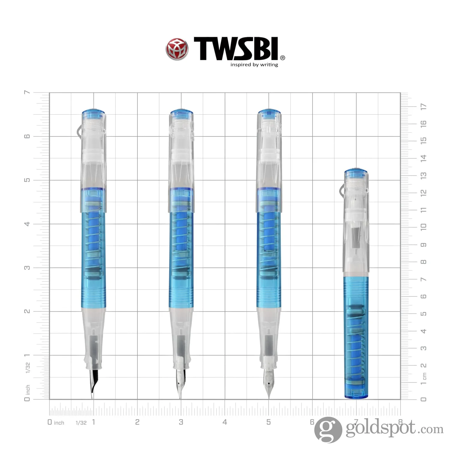 TWSBI Go Fountain Pen in Sapphire - Image 6