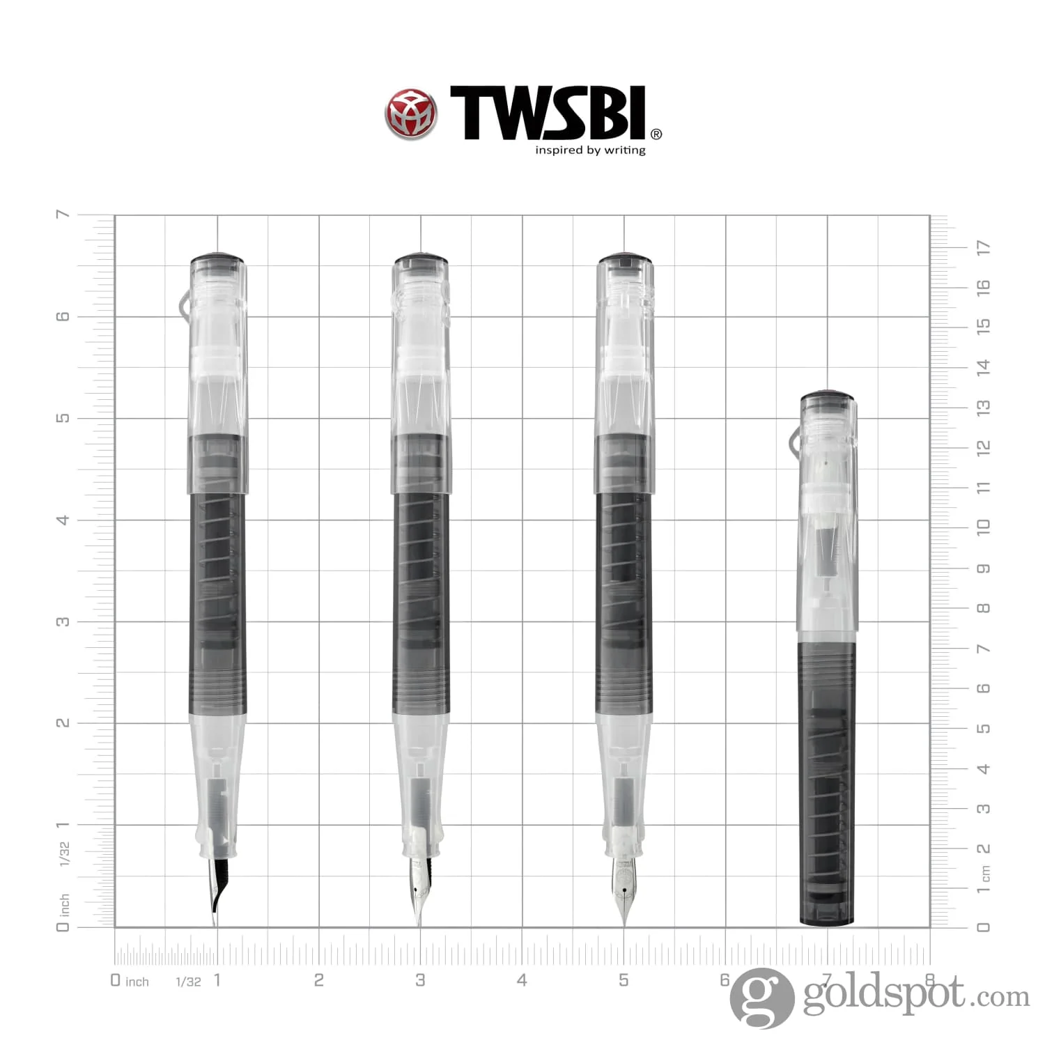 TWSBI Go Fountain Pen in Smoke - Image 6